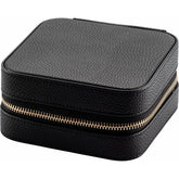 Vegan Leather Jewelry Case With Mirror